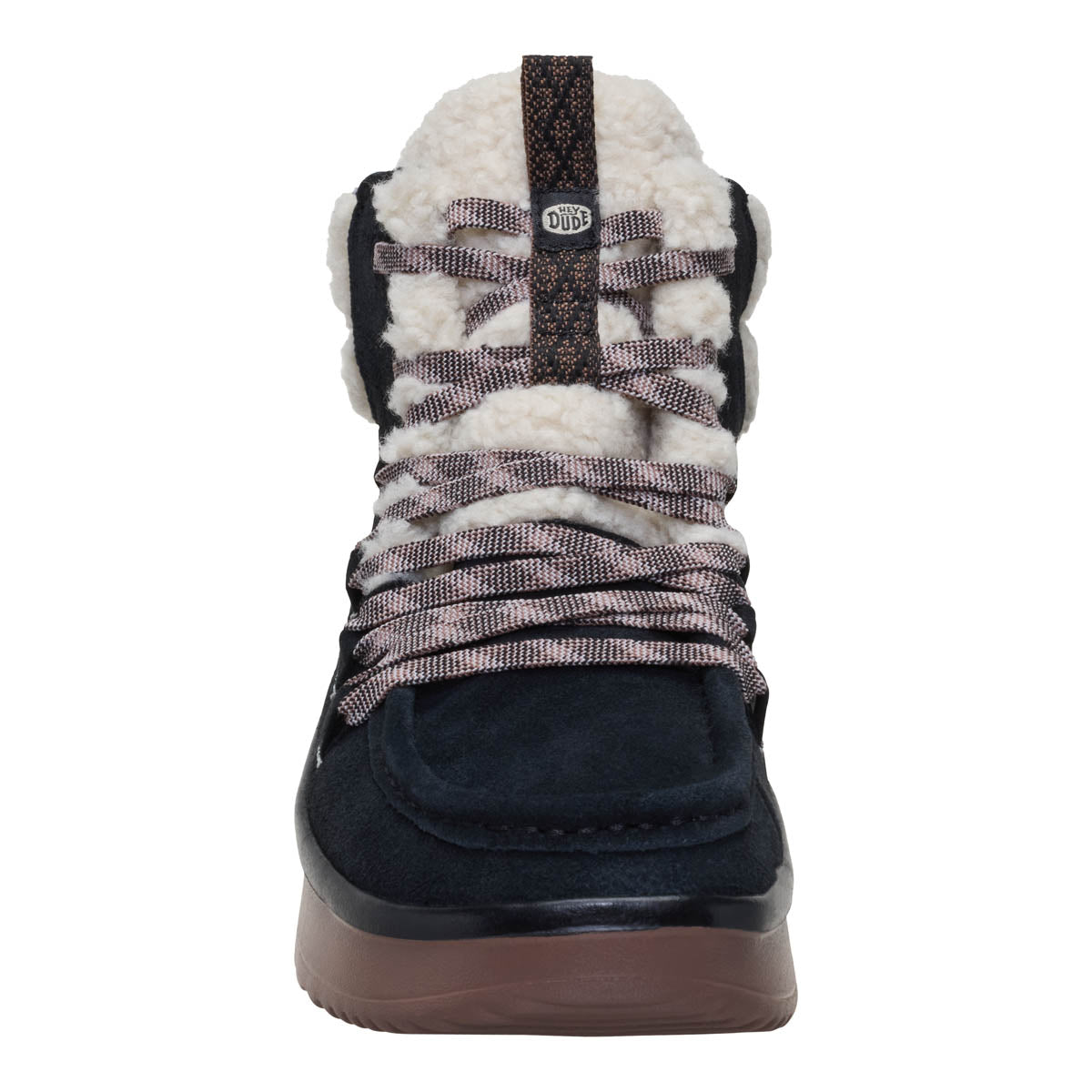 Wendy Peak Apres Suede CozStit Damen - Black/Tan