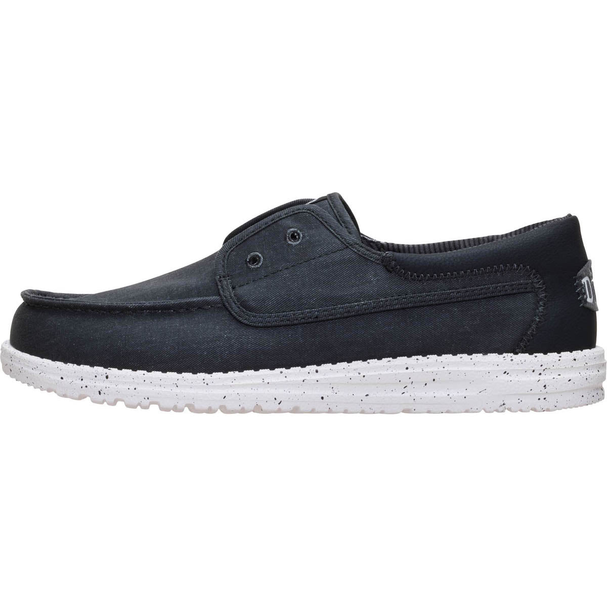 Wally Cru Stretch Canvas Herren - Black/White