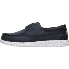 Wally Cru Stretch Canvas Herren - Black/White