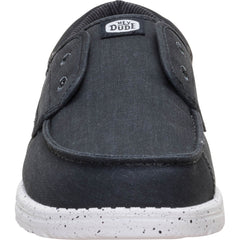 Wally Cru Stretch Canvas Herren - Black/White
