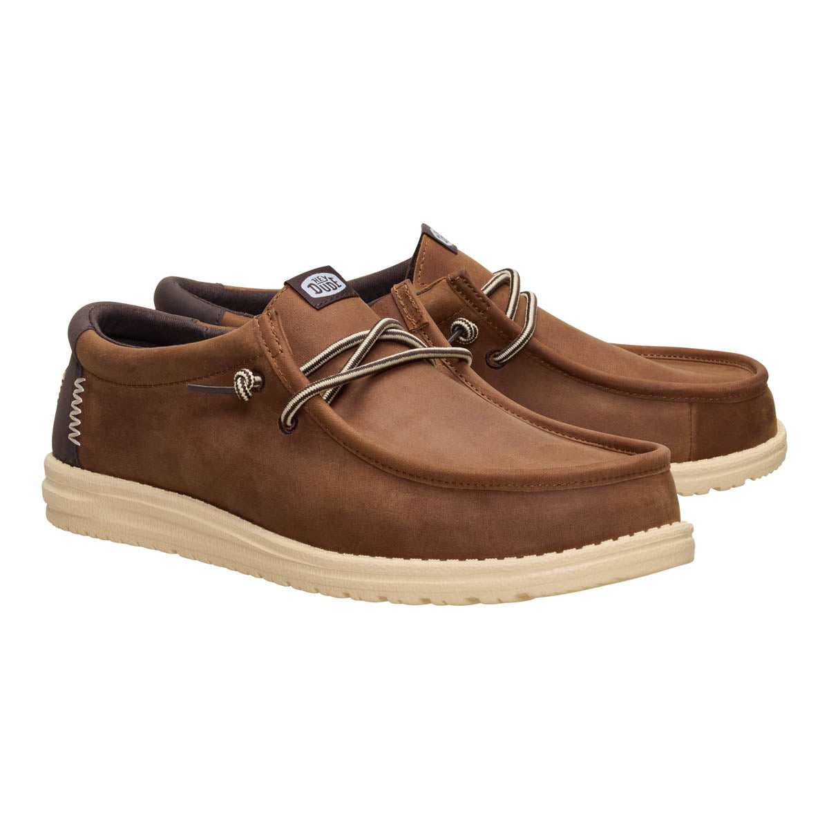 Wally Full Grain Leather Herren - Robe Brown/Mole Brown