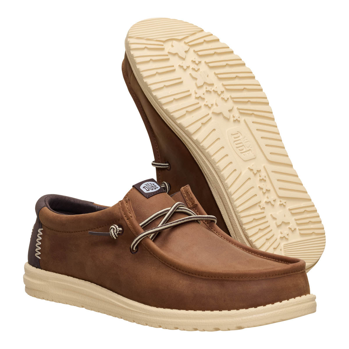 Wally Full Grain Leather Herren - Robe Brown/Mole Brown