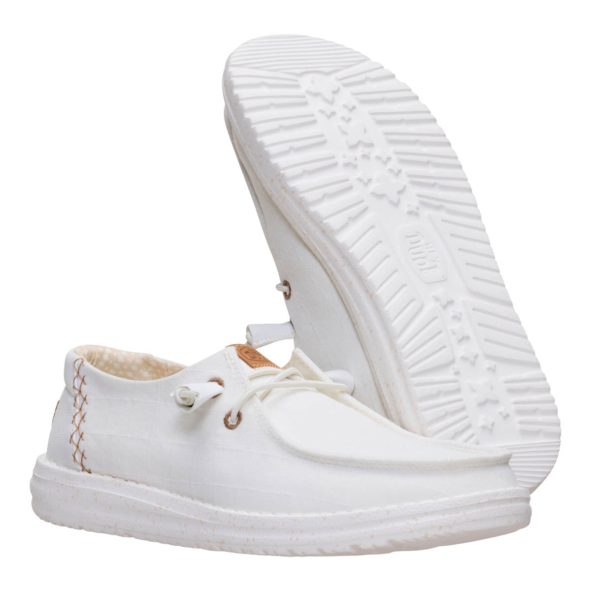 Wendy Chambray Grid Damen - Snow White