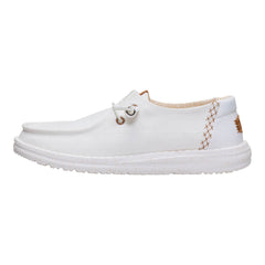 Wendy Chambray Grid Damen - Snow White