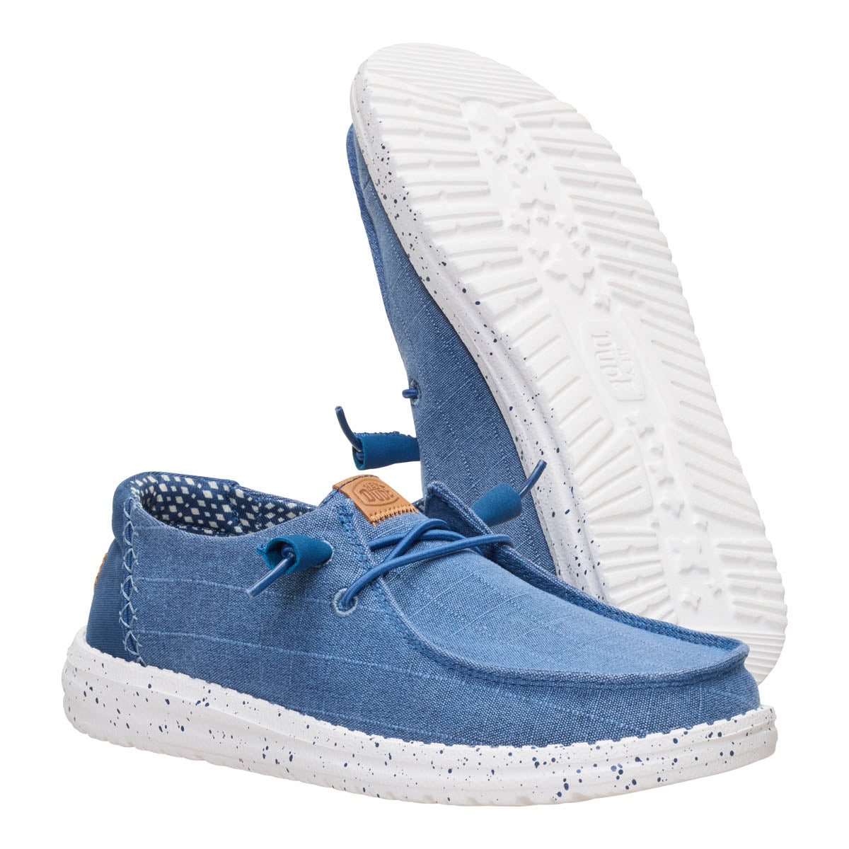 Wendy Chambray Grid Damen - Ensign Blue