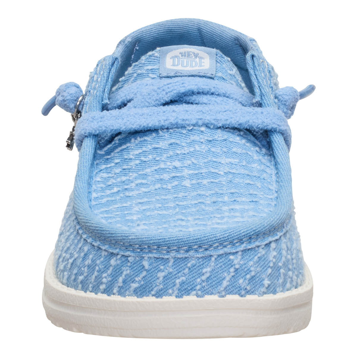 Wendy Frayed Canvas Damen - Faded Denim