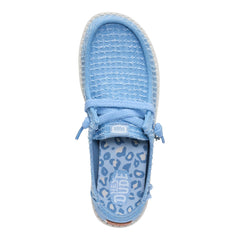 Wendy Frayed Canvas Damen - Faded Denim