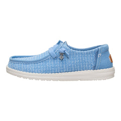 Wendy Frayed Canvas Damen - Faded Denim