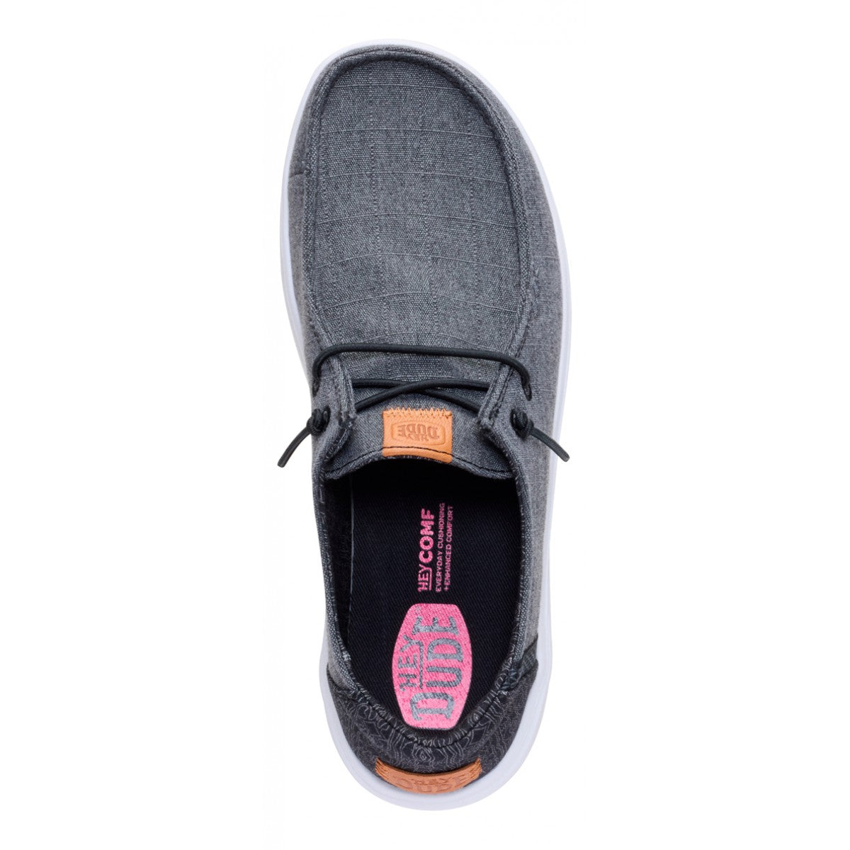 Wendy Rise Chambray Grid Damen - Black