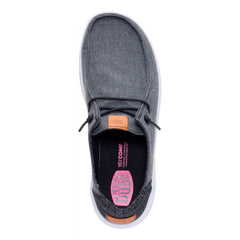 Wendy Rise Chambray Grid Damen - Black