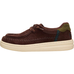 Harper Moc Crafted Suede Damen - Shaved Chocolate