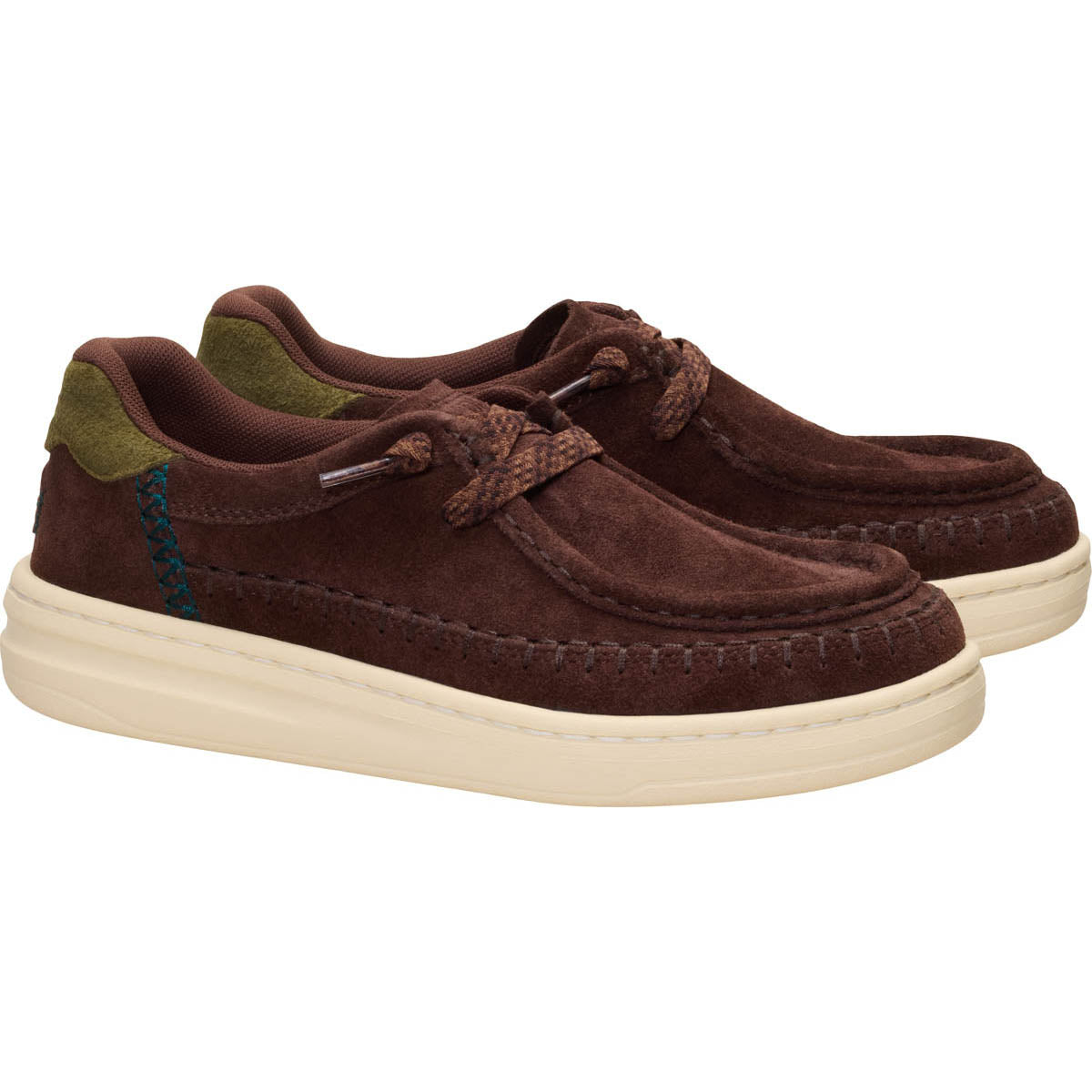Harper Moc Crafted Suede Damen - Shaved Chocolate