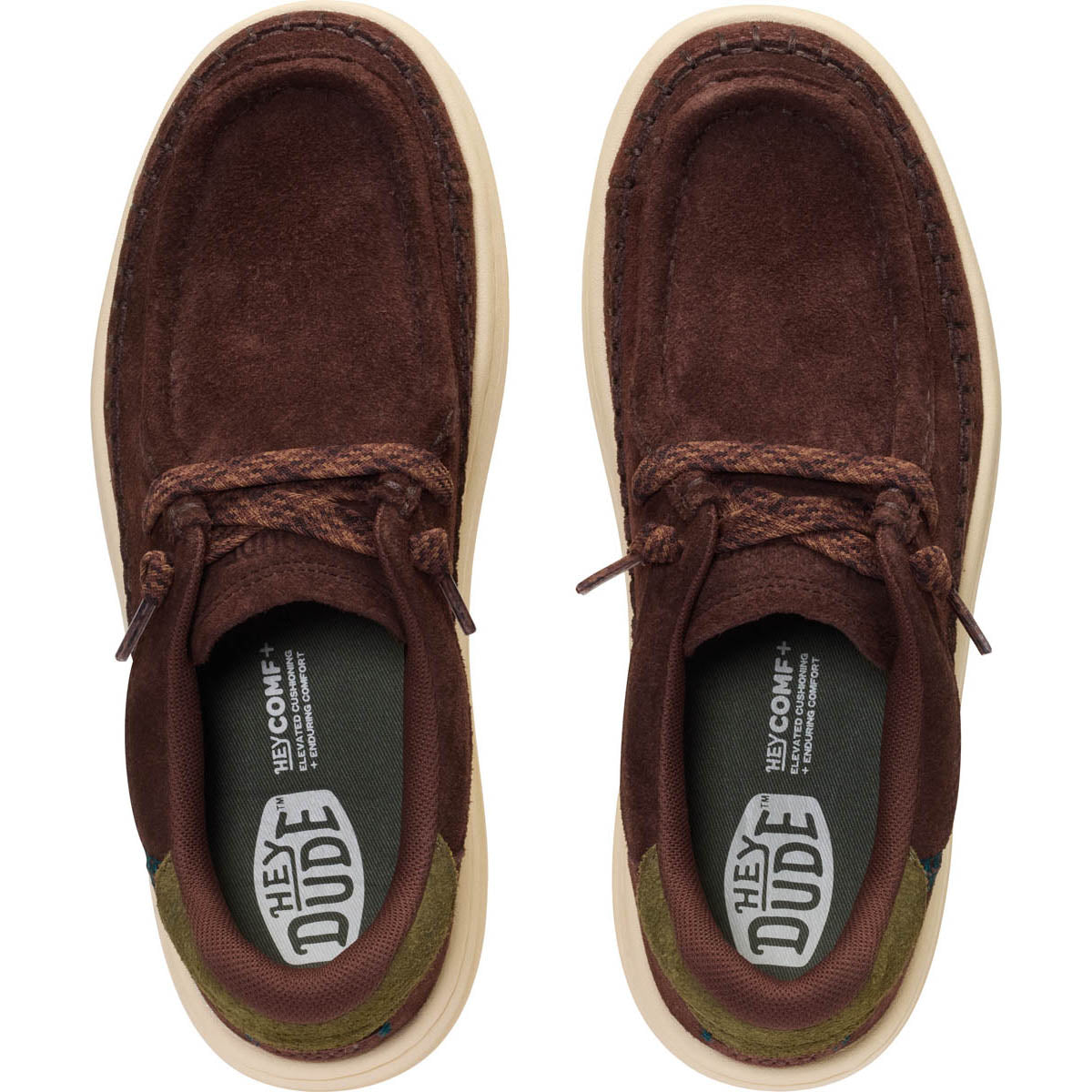 Harper Moc Crafted Suede Damen - Shaved Chocolate