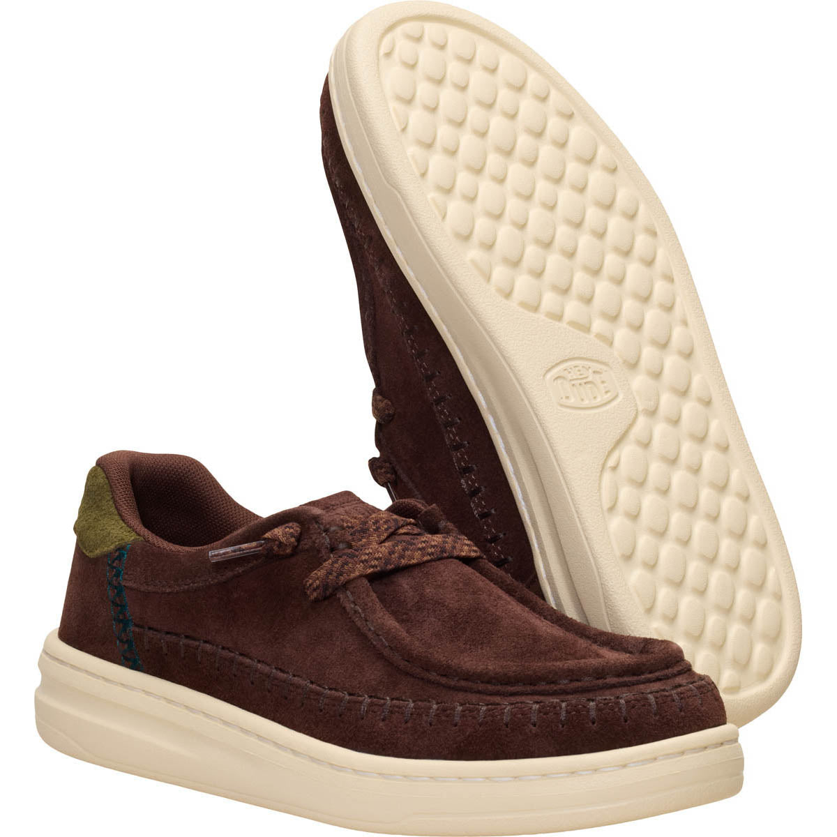 Harper Moc Crafted Suede Damen - Shaved Chocolate