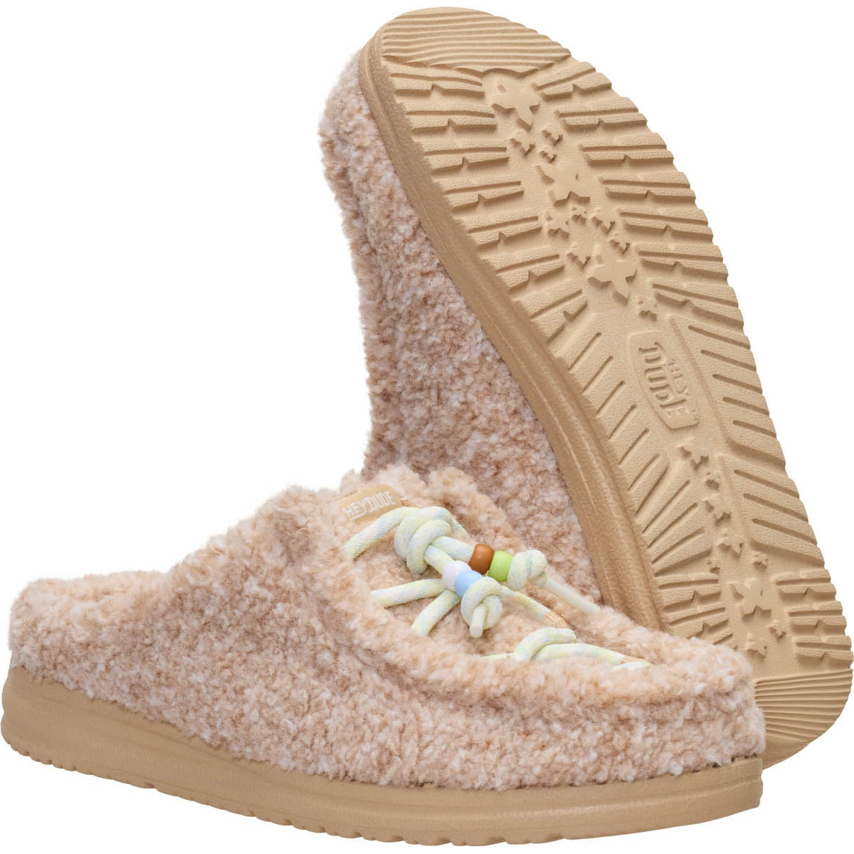 Wendy Quest Slipper DAmen - Tobacco Brown/Multi