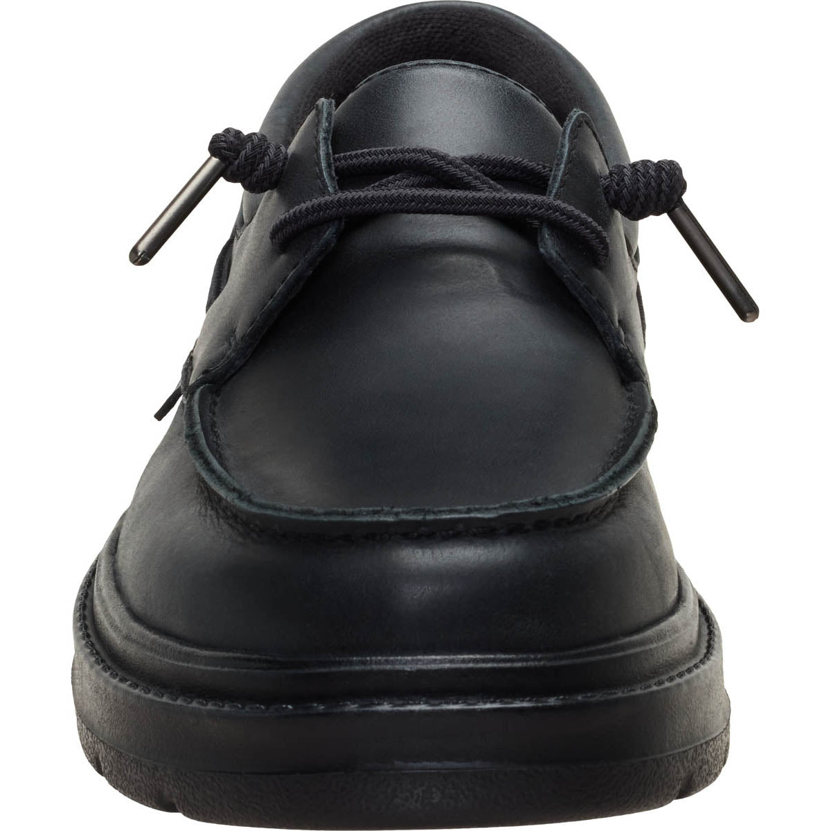 Sienna Boat Leather  Damen - Black/Black