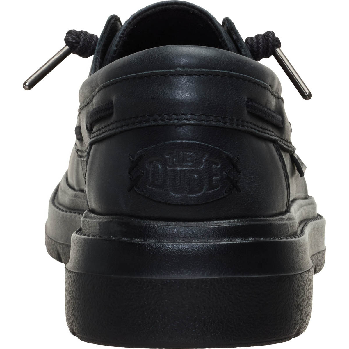 Sienna Boat Leather  Damen - Black/Black