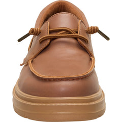 Sienna Boat Leather  Damen - Cognac