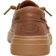 Sienna Boat Leather  Damen - Cognac