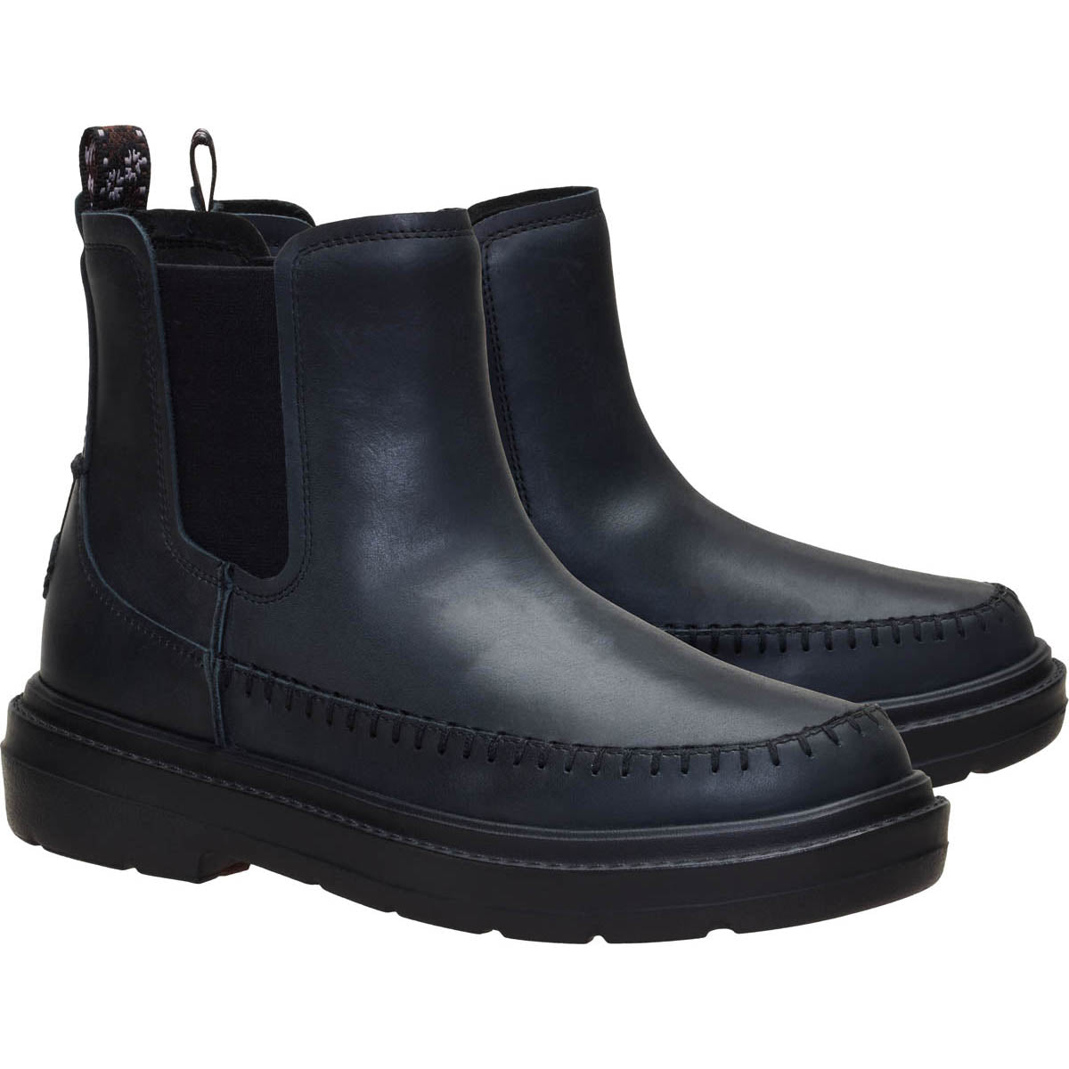 Sienna Chelsea Boot LTHR Damen - Black/Black