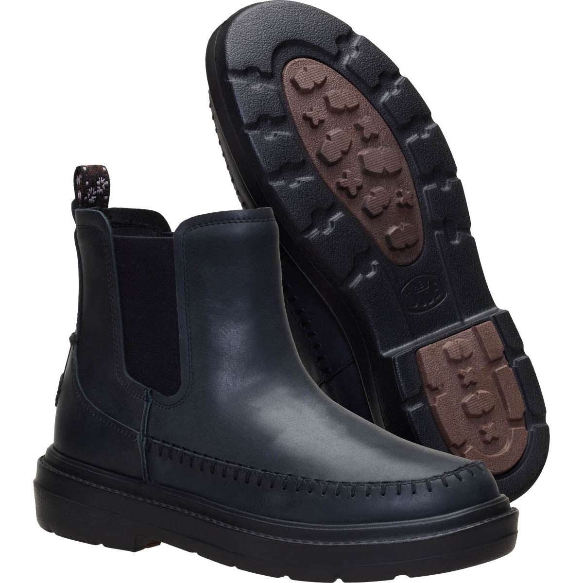 Sienna Chelsea Boot LTHR Damen - Black/Black