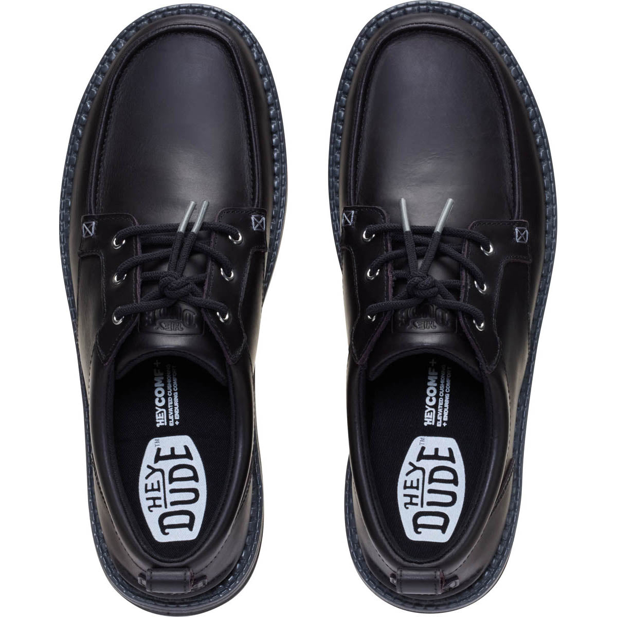Flint Moc Leather Herren - Black/Poppy Seed