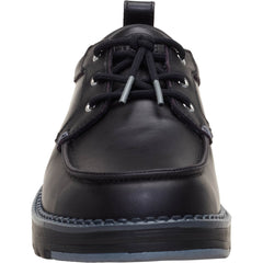 Flint Moc Leather Herren - Black/Poppy Seed