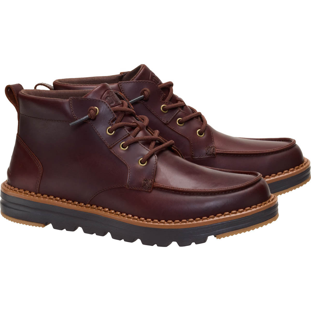 Flint Boot Leather Herren - Argan Oil/Chocolate Torte