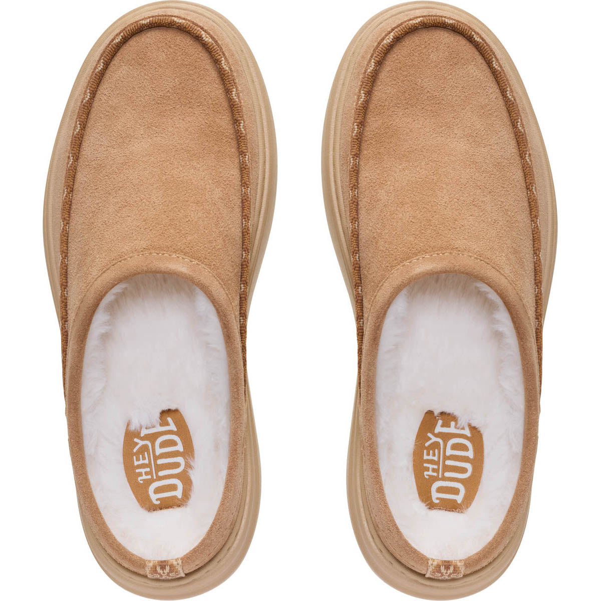 Remi Toastee Clog Suede Damen - Tan