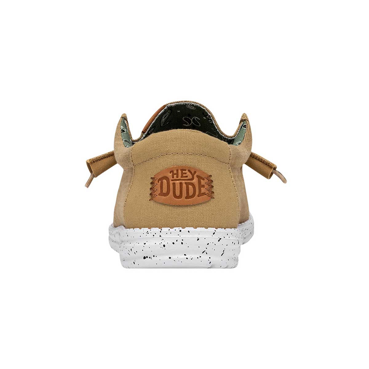 Wally Washed Canvas Herren - Walnut
