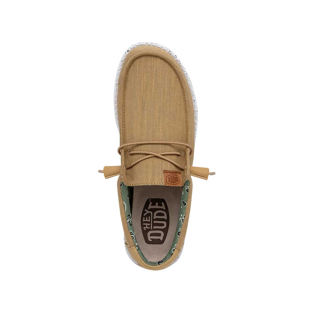 Wally Washed Canvas Herren - Walnut
